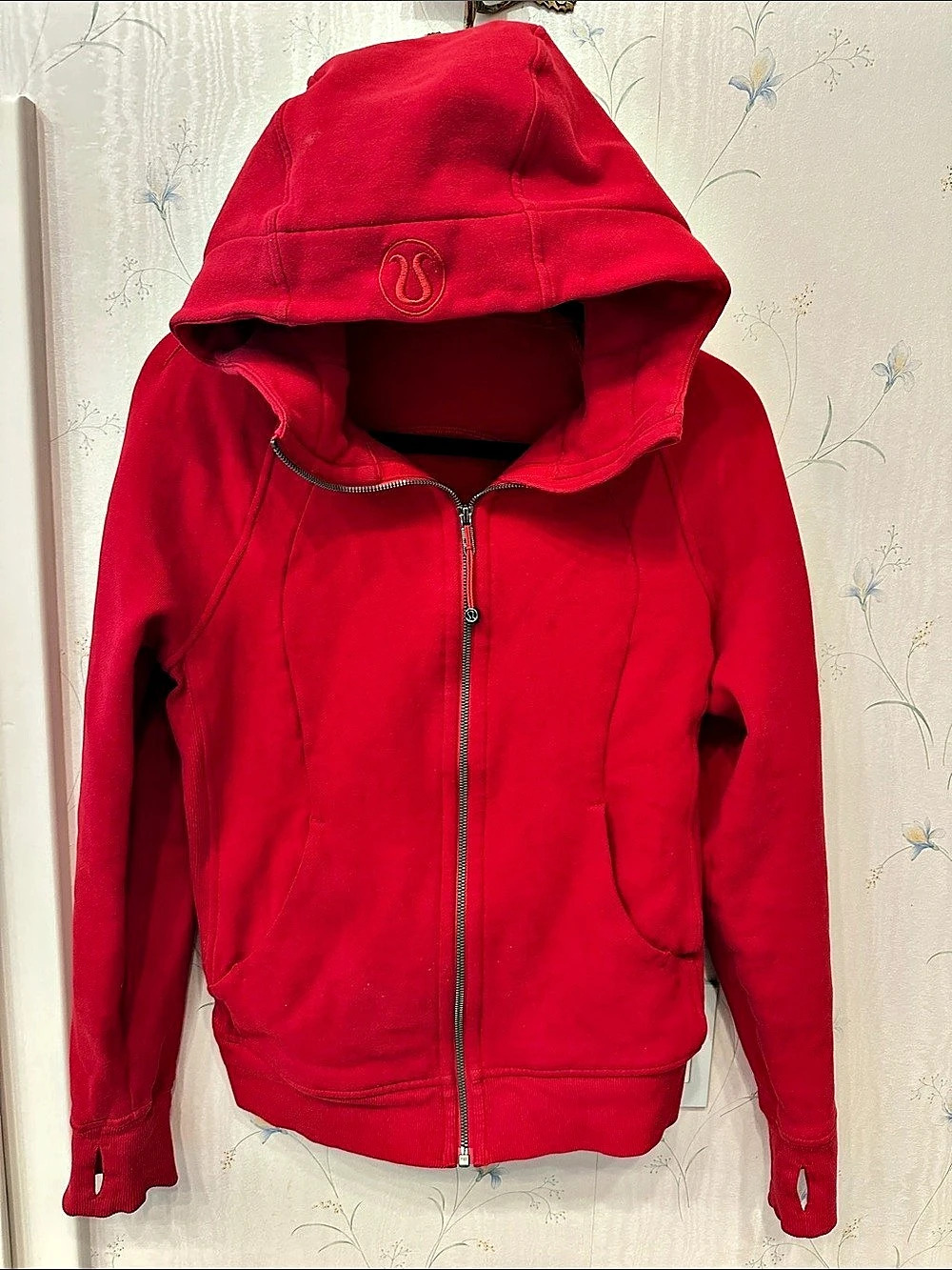 lululemon Scuba Full-Zip Hoodie Red